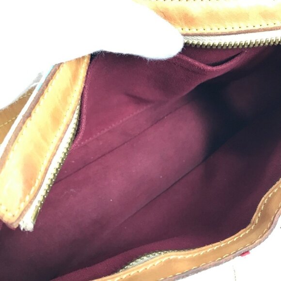 LOUIS VUITTON White Monogram Shoulder Bag - Picture 14 of 16